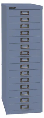 Produktbild von Bisley MultiDrawer Schubladenschrank - Farbe: Blau