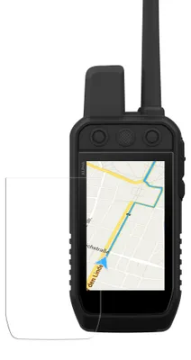 Produktbild von kwmobile 2x Transparente Displayschutzfolie kompatibel mit Garmin Alpha 200 & 200i / Alpha 300 & 300i Folie - Schutzfolie für GPS Tracker - robuster
