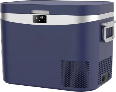 Obrázok produktu pre Kompresorová chladnička – Elektrická chladnička – Na kempovanie a cestovanie – Rýchle chladenie až do -18°C – 18 litrov – Modrá
