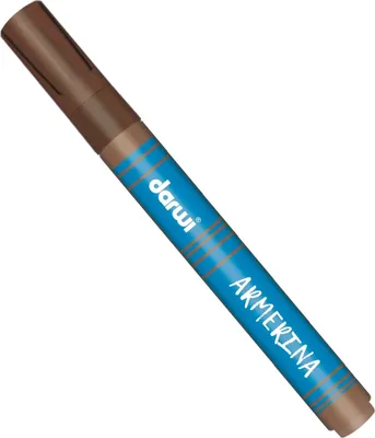 Zdjęcie produktu dla Darwi Cold Ceramic Paint Marker Marker ceramiczny Dark Brown 6 ml 1 szt.