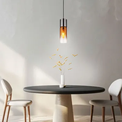 Immagine prodotto di GLOBO Illuminazione Lampada a sospensione ANNIKA DH 10x150 cm colorata Lampada a sospensione