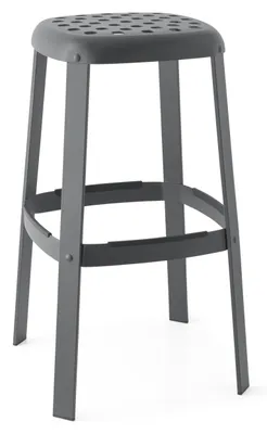Produktbild von Connubia, Hocker Industrial fest Struktur grau matt