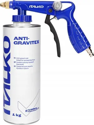 Produktbild von ITALKO Karosserieschutz Struktur-Spritzschutz Schwarz 1kg – steinschlagfest, elastisch, wasser- & salzresistent, schalldämmend, lackierbar