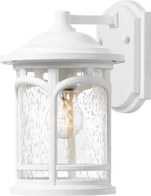 Produktbild von Elstead Marblehead Außen-Wandleuchte E27 26cm Weiß IP44 Anti-Meerwasser