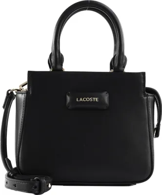 Image de LACOSTE sac à main sac à épaule bandoulière Top Handle Bag Noir