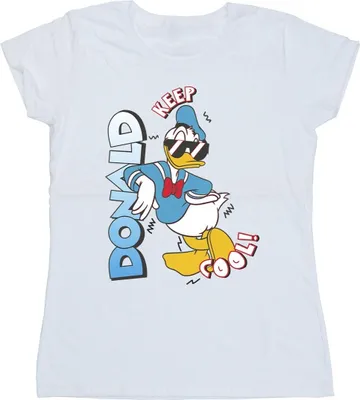 Produktbild von Disney - "Donald Duck Cool" T-Shirt für Damen BI33087 (M) (Grau)