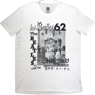 Obrázek produktu pro The Beatles - Tričko "1962" pro muže/dámy Uni RO13782 (XXL) (Bílá)