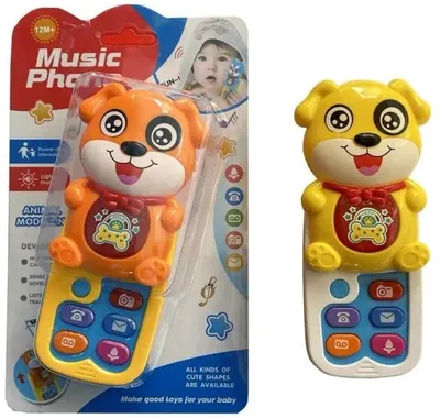 Zdjęcie produktu dla Telefon muzyczny dla malucha piesek - Trifox