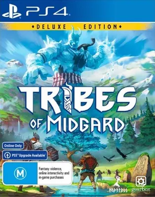 Obrázok produktu pre Gearbox Tribes of Midgard - Deluxe Edition, PlayStation 4, T (neplnoletí)