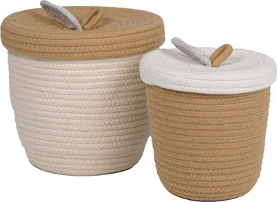 Produktbild von KidsDepot Korb - Boyan - 2er Set - Multicolor | KidsDepot