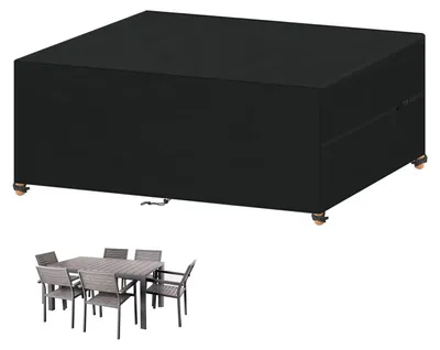 Immagine prodotto di Copertura per mobili da giardino – Impermeabile, protezione UV, 200 x 100 x 90 cm