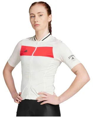 Produktbild von T-Shirt Adidas Maillot adidas Temp JSY manga corta beige rosado mujer für Damen