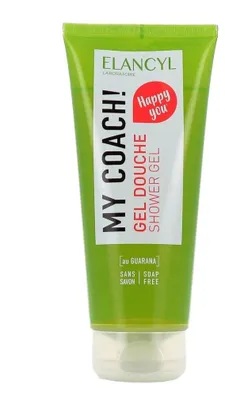 Produktbild von Elancyl, My Coach!, Guarana, Anti-Cellulite, Shower Gel, For All Skin Types, 200 ml