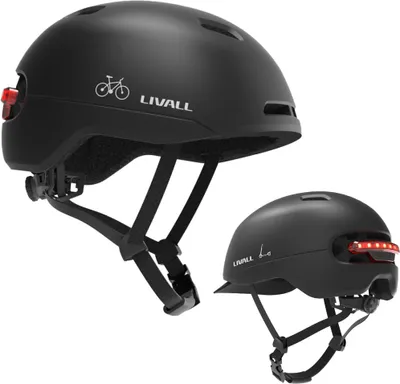 Produktbild von Livall Helmen en Kleding Livall C21 Smart Bicycle Helm groß 57-61 cm - geeignet für Speed ​​Pedelec & Moped - SOS -Funktion - Bremslicht, Bereitstellung von Haltbarkeit und Sicherheit (groß)