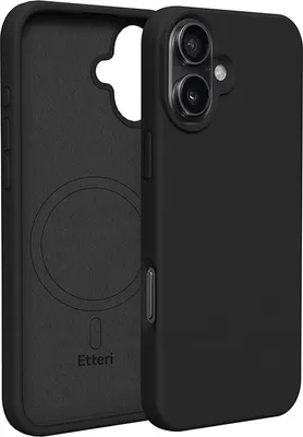 Zdjęcie produktu dla Etteri Silicone Mag Case Sleeve dla iPhone 17 Pro - czarny
