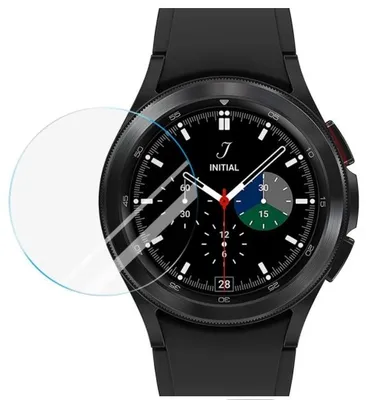 Produktbild von Strap-it Displayschutzglas – Schutzglasplatte passend für Samsung Galaxy Watch 4 Classic 46 mm
