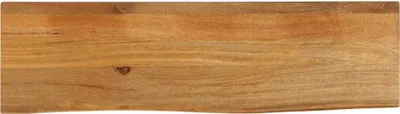 Produktbild von Maison Exclusive - Tischplatte mit Baumkante 110x20x3,8 cm Massivholz Mango