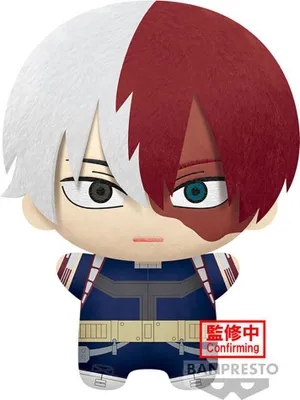 Produktbild von Banpresto Mha Plush Shoto Todoroki Plüschtier 32 Cm Mehrfarbig  Mehrfarbig One Size