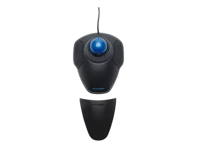 Produktbild von Kensington Orbit Trackball mit Scroll Ring, Beidhändig, Optisch, Schwarz