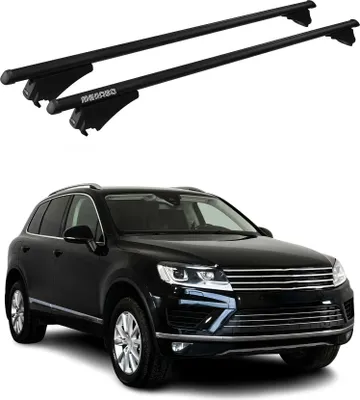 Obrázek produktu pro Tiger Příčné střešní nosiče pro VW Touareg II 7P 2014–2018, černé