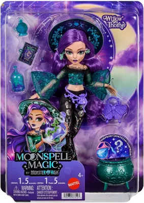 Image de Monster High JMB92, poupée à la mode, pour femmes, à partir de 4 ans, pour filles, 285,7 mm, multicolore