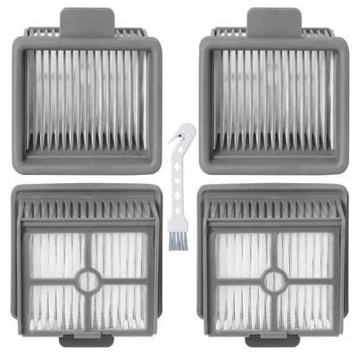 4 HEPA-Filter für Dreame H11/H12 Serie + 1 Bürste