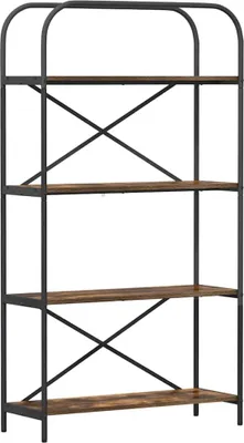 Obrázok produktu pre vidaXL Údená dubová knižnica 80 x 30 x 146 cm materiál na báze dreva