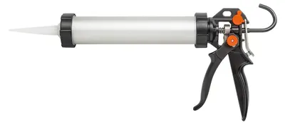 Imagen del producto de HERRAMIENTAS DE ALTA CALIDAD: Prensa de silicona, pistola de cartuchos con mango ergonómico, etc