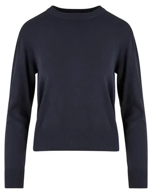 Produktbild von Urban Classics - Sweatshirt Rundhalsausschnitt für Damen TN1380 (M) (Marineblau)