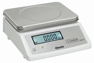 Imagen del producto de Balanza de cocina Bartscher, capacidad de 15 kg, precisión de 2 g