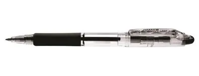 Produktbild von Kugelschreiber, 0,24 mm, Druckmechanismus, ZEBRA "Jimnie", schwarz