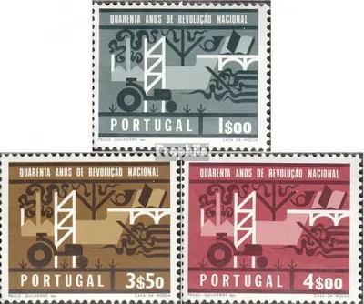 Produktbild von Briefmarken Portugal 1966 Mi 1003-1005 (kompl.Ausg.) postfrisch Militärputsch