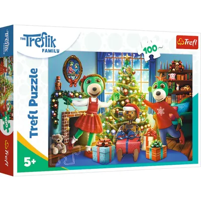 Image de TREFL PUZZLE 100 trèfles d'hiver 16459