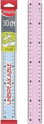 Obrázok produktu pre Študijné pravítko nerozbitné 30 cm mix MAPED