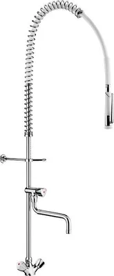 Produktbild von Delabie Geschirrspülbr. we m. Mischer + Handbr. 433000, Auslaufvent.
