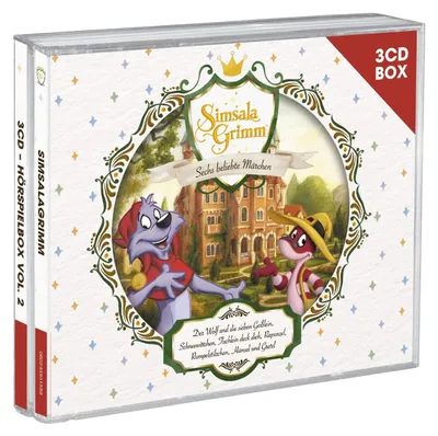 Obrázok produktu pre Simsalagrimm-3-Cd radio play box Vol.2