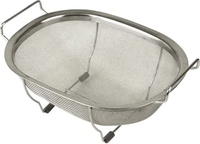 Image de Passoire d'évier Passoire en acier inoxydable Passoire d'égouttage Passoire de cuisine Passoire à salade