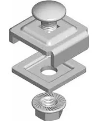 Image de Ussn/usso-e Support à vis inox 1.4301