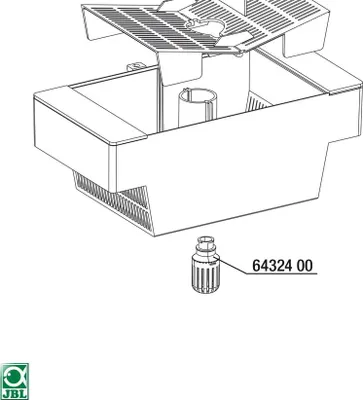 Produktbild von JBL BabyHome Oxygen Ansaugkorb