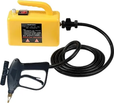 Image de Nettoyeur vapeur, haute performance, solution de nettoyage polyvalente, 220 V, jaune