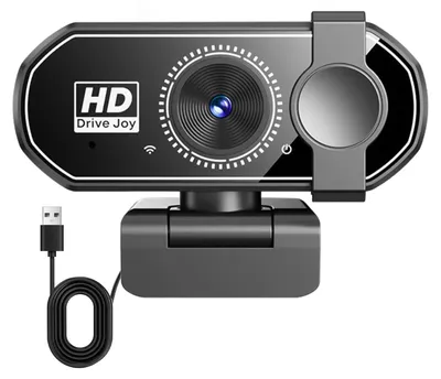 Productafbeelding van Full HD 1080p webcam met microfoon, USB 2.0-webcam met autofocus