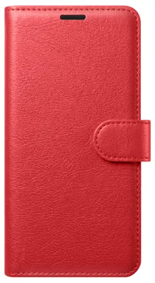 Image de Zanaé, étui portefeuille avec fonction support et rabat magnétique pour iPhone 5, rouge