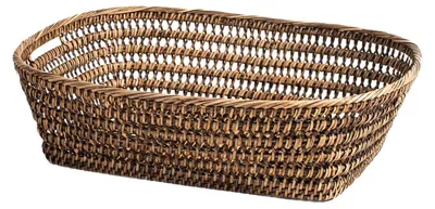 Obrázok produktu pre Obdĺžnikový ratanový kôš H&H cm 42x34x12h