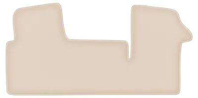 Produktbild von DURBAN Beige Velours-Fußmatten-Set für Nissan NV400 Transporter (2010-)