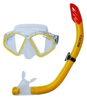 Productafbeelding van Rulyt® duikset, CALTER® SENIOR S09+M283 P+S, geel
