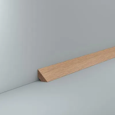 Produktbild von Deckenleiste Holz Eiche 22 x 22 Abschlussleiste Zierleiste