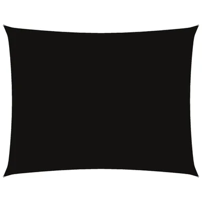 Obrázek produktu pro vidaXL Sun Sail Oxford Fabric Rectangular 6x7 m Black
