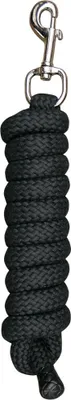Immagine prodotto di Harrys Cavallo Cavezza corda di guinzaglio Mounty con moschettone, vari colori, colore:nero Colori, colore:nero