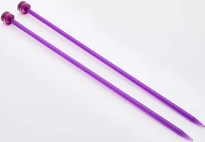 Produktbild von Jackenstricknadeln TRENDZ 5,00 mm 25 cm violett 1 Paar