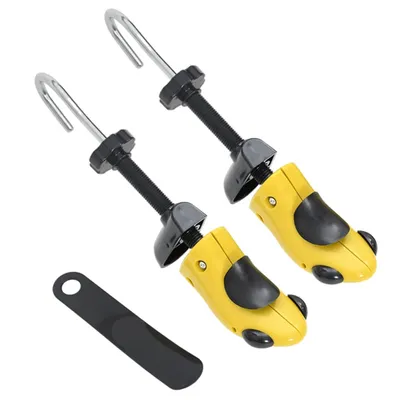 Image de Vidaxl-Schuhspanner mit Schuh-in-EU 34-37 Plastikgelb